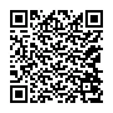 Codice QR per il numero di telefono +12168077739