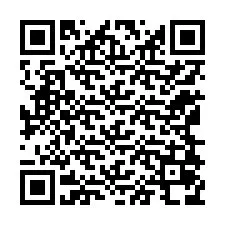 QR-код для номера телефона +12168078096