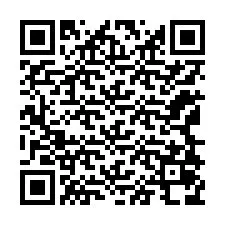 QR-код для номера телефона +12168078125