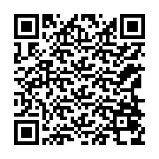 Código QR para número de teléfono +12168078341