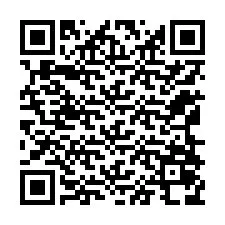 Kode QR untuk nomor Telepon +12168078343