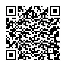 QR код за телефонен номер +12168078345