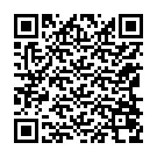 QR Code สำหรับหมายเลขโทรศัพท์ +12168078346