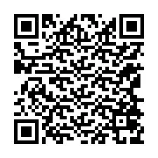 Codice QR per il numero di telefono +12168079962