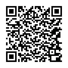 Codice QR per il numero di telefono +12168300163