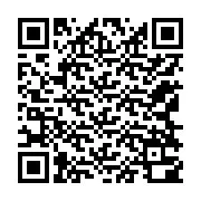 Código QR para número de teléfono +12168300633