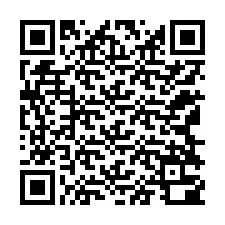 Codice QR per il numero di telefono +12168300634