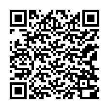 Código QR para número de teléfono +12168300635