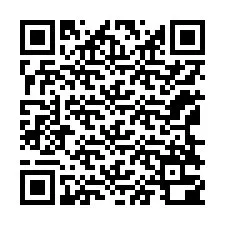 Codice QR per il numero di telefono +12168300645