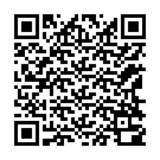 Código QR para número de teléfono +12168300651