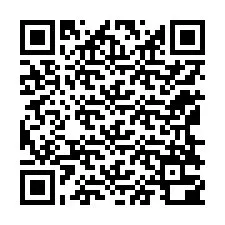 QR Code สำหรับหมายเลขโทรศัพท์ +12168300656