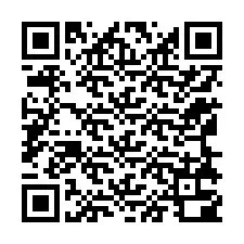 Codice QR per il numero di telefono +12168300806