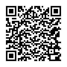 Codice QR per il numero di telefono +12168300827