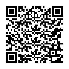 Código QR para número de teléfono +12168302047