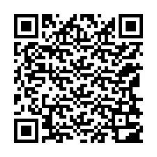 QR-code voor telefoonnummer +12168302054