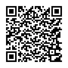 Kode QR untuk nomor Telepon +12168302056