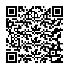 QR Code สำหรับหมายเลขโทรศัพท์ +12168302120