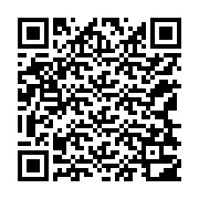 QR-code voor telefoonnummer +12168302130