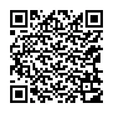 Kode QR untuk nomor Telepon +12168302506