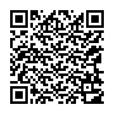 QR kód a telefonszámhoz +12168302508