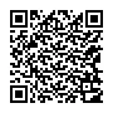 QR-code voor telefoonnummer +12168302526