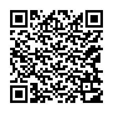 Código QR para número de teléfono +12168302529