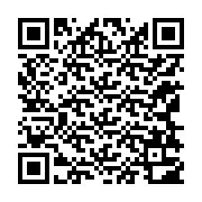 QR-code voor telefoonnummer +12168302532