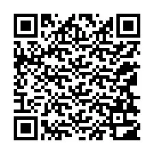 QR-code voor telefoonnummer +12168302578