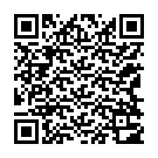 Código QR para número de teléfono +12168302624