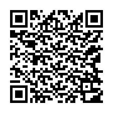 Kode QR untuk nomor Telepon +12168302628