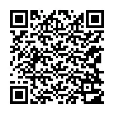 Codice QR per il numero di telefono +12168302632