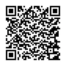 Código QR para número de telefone +12168302906