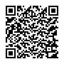 QR Code สำหรับหมายเลขโทรศัพท์ +12168302908