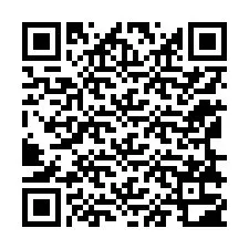 QR-code voor telefoonnummer +12168302916