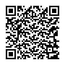 QR-код для номера телефона +12168303402