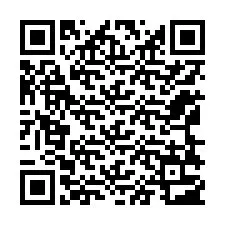 QR Code pour le numéro de téléphone +12168303407