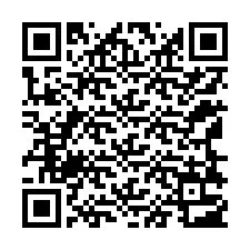 Kode QR untuk nomor Telepon +12168303410