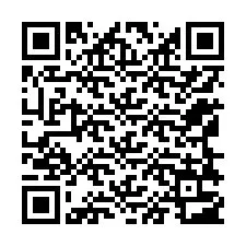 QR-koodi puhelinnumerolle +12168303413