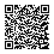 Kode QR untuk nomor Telepon +12168303414