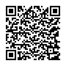 QR код за телефонен номер +12168303418