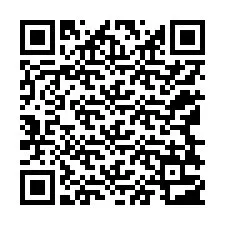 Código QR para número de telefone +12168303428