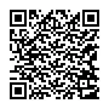 QR-koodi puhelinnumerolle +12168303722