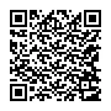 QR код за телефонен номер +12168303736