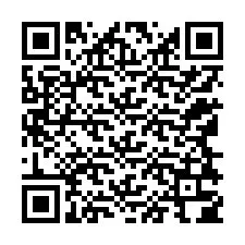 QR-код для номера телефона +12168304068