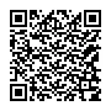 QR Code สำหรับหมายเลขโทรศัพท์ +12168304071