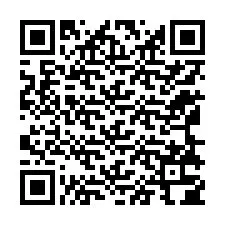 QR-код для номера телефона +12168304906