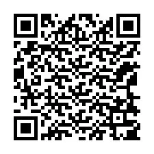 Codice QR per il numero di telefono +12168305105