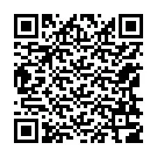 QR код за телефонен номер +12168306557