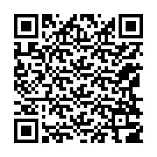 Codice QR per il numero di telefono +12168306653