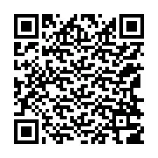 QR код за телефонен номер +12168306654